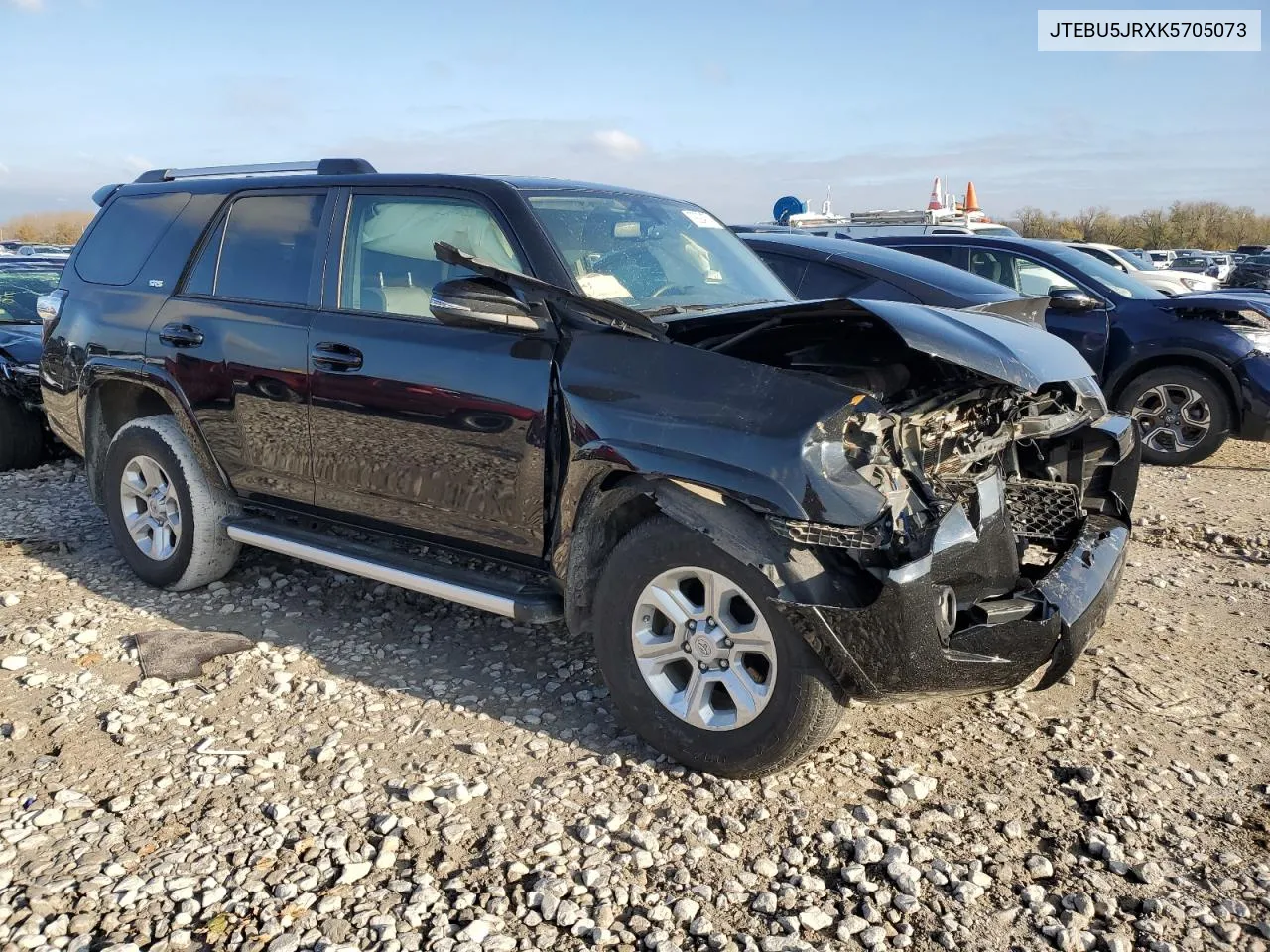 2019 Toyota 4Runner Sr5 VIN: JTEBU5JRXK5705073 Lot: 79294774