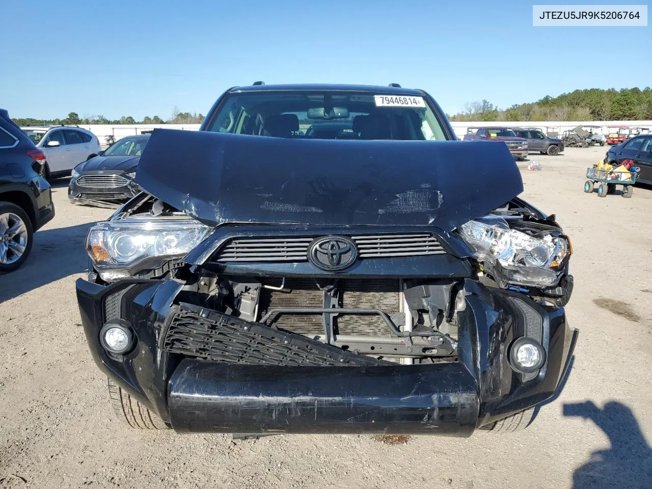 2019 Toyota 4Runner Sr5 VIN: JTEZU5JR9K5206764 Lot: 79446814