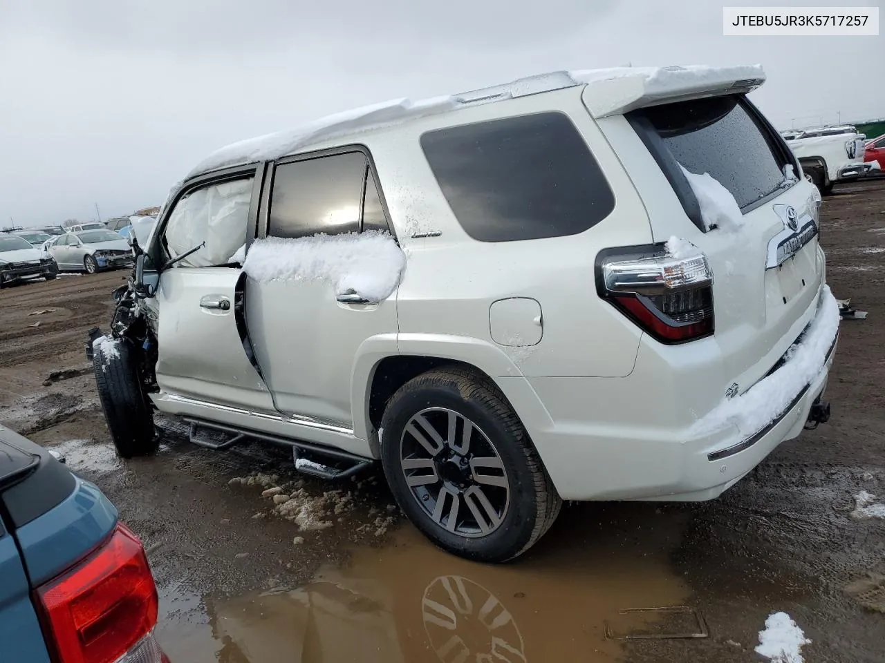 2019 Toyota 4Runner Sr5 VIN: JTEBU5JR3K5717257 Lot: 79702934