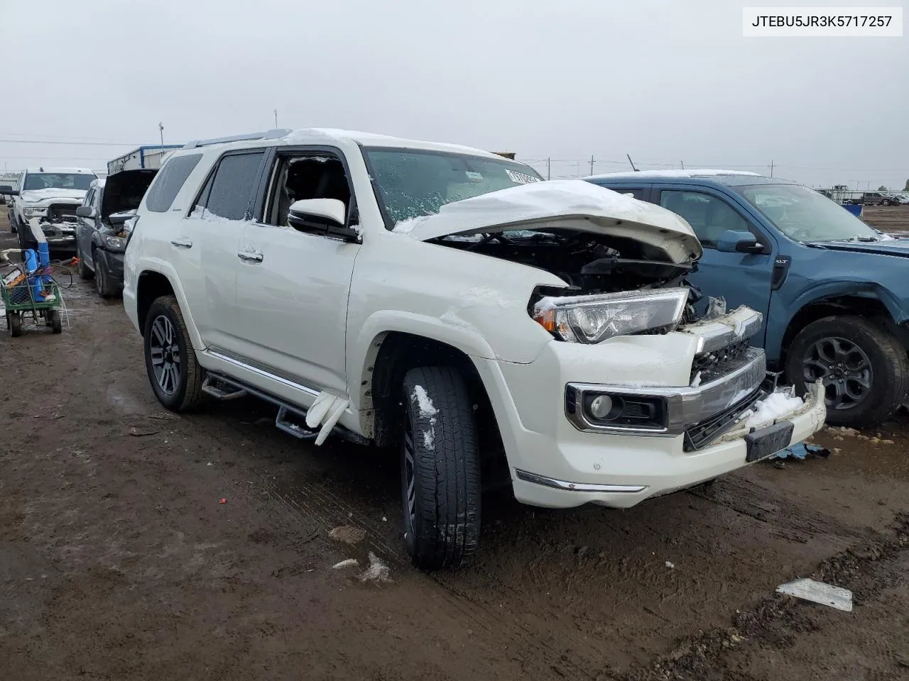 2019 Toyota 4Runner Sr5 VIN: JTEBU5JR3K5717257 Lot: 79702934