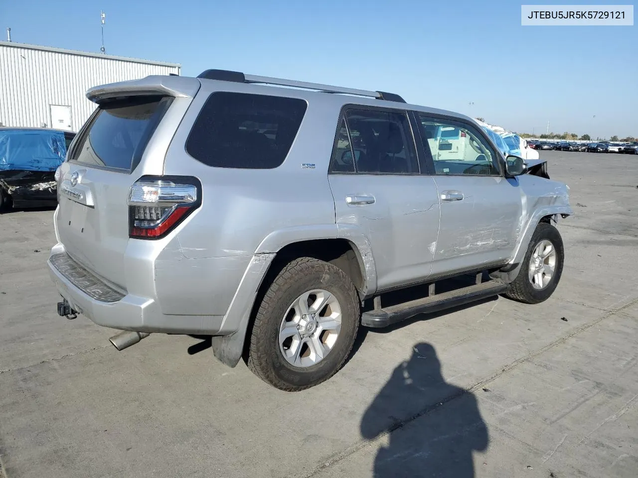 2019 Toyota 4Runner Sr5 VIN: JTEBU5JR5K5729121 Lot: 79872324