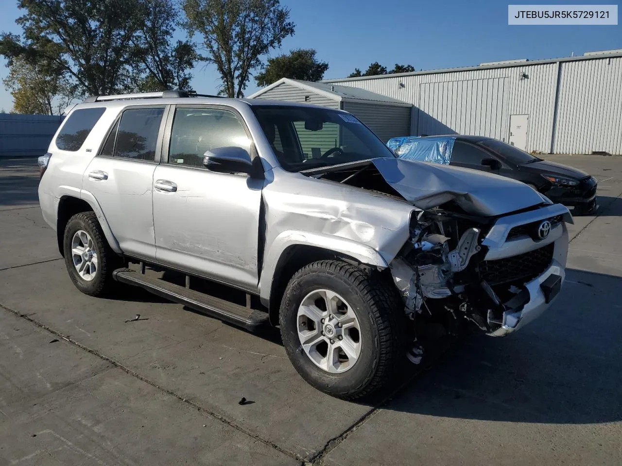 2019 Toyota 4Runner Sr5 VIN: JTEBU5JR5K5729121 Lot: 79872324