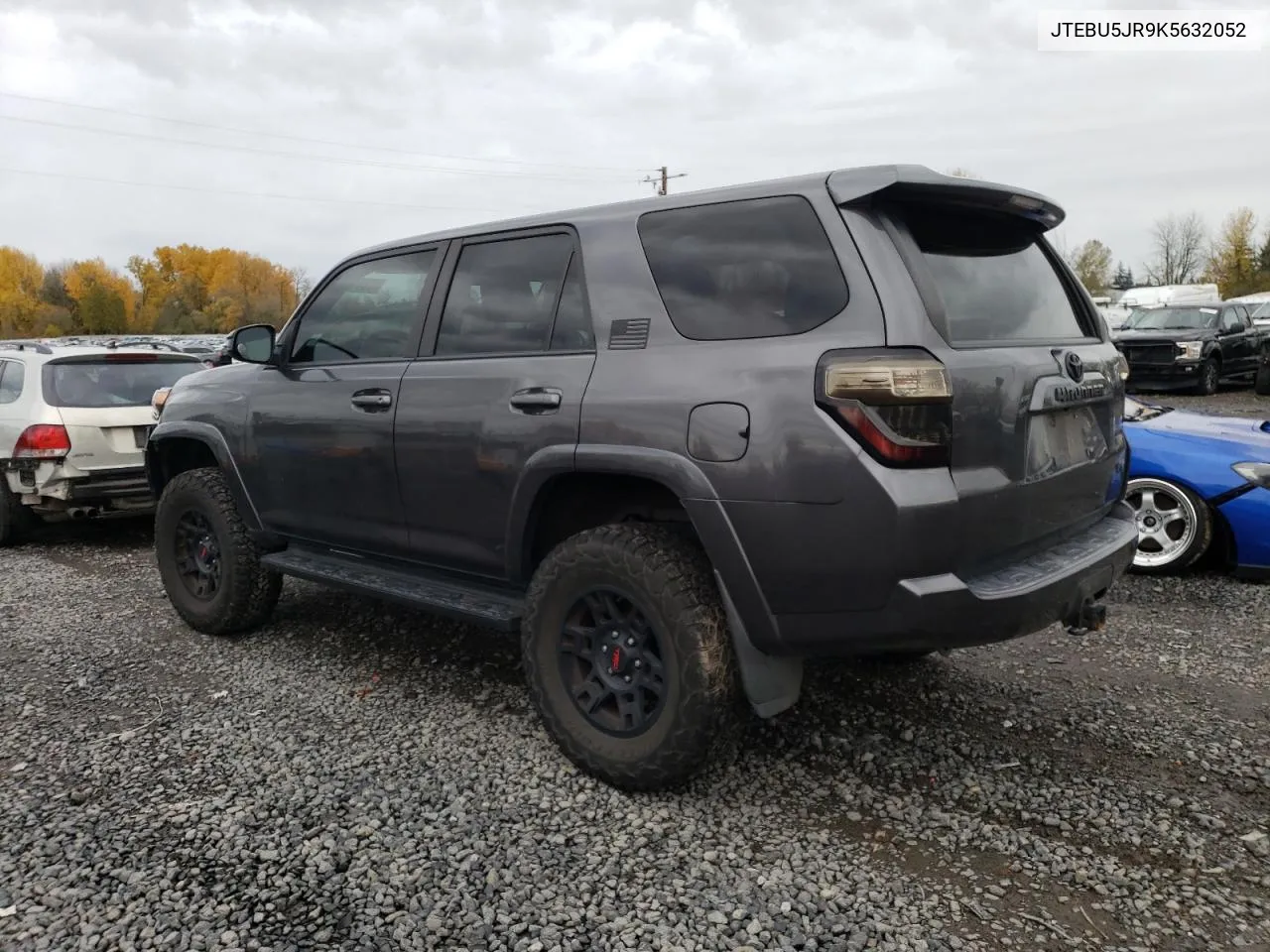 2019 Toyota 4Runner Sr5 VIN: JTEBU5JR9K5632052 Lot: 80055994