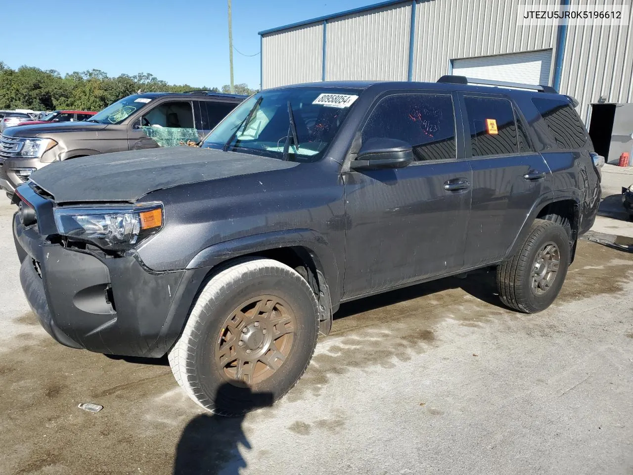 2019 Toyota 4Runner Sr5 VIN: JTEZU5JR0K5196612 Lot: 80958054