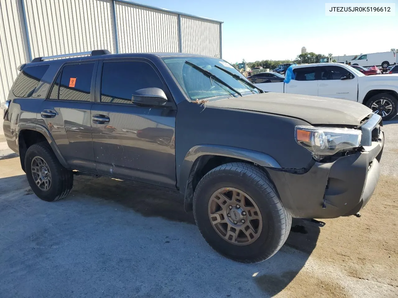 2019 Toyota 4Runner Sr5 VIN: JTEZU5JR0K5196612 Lot: 80958054