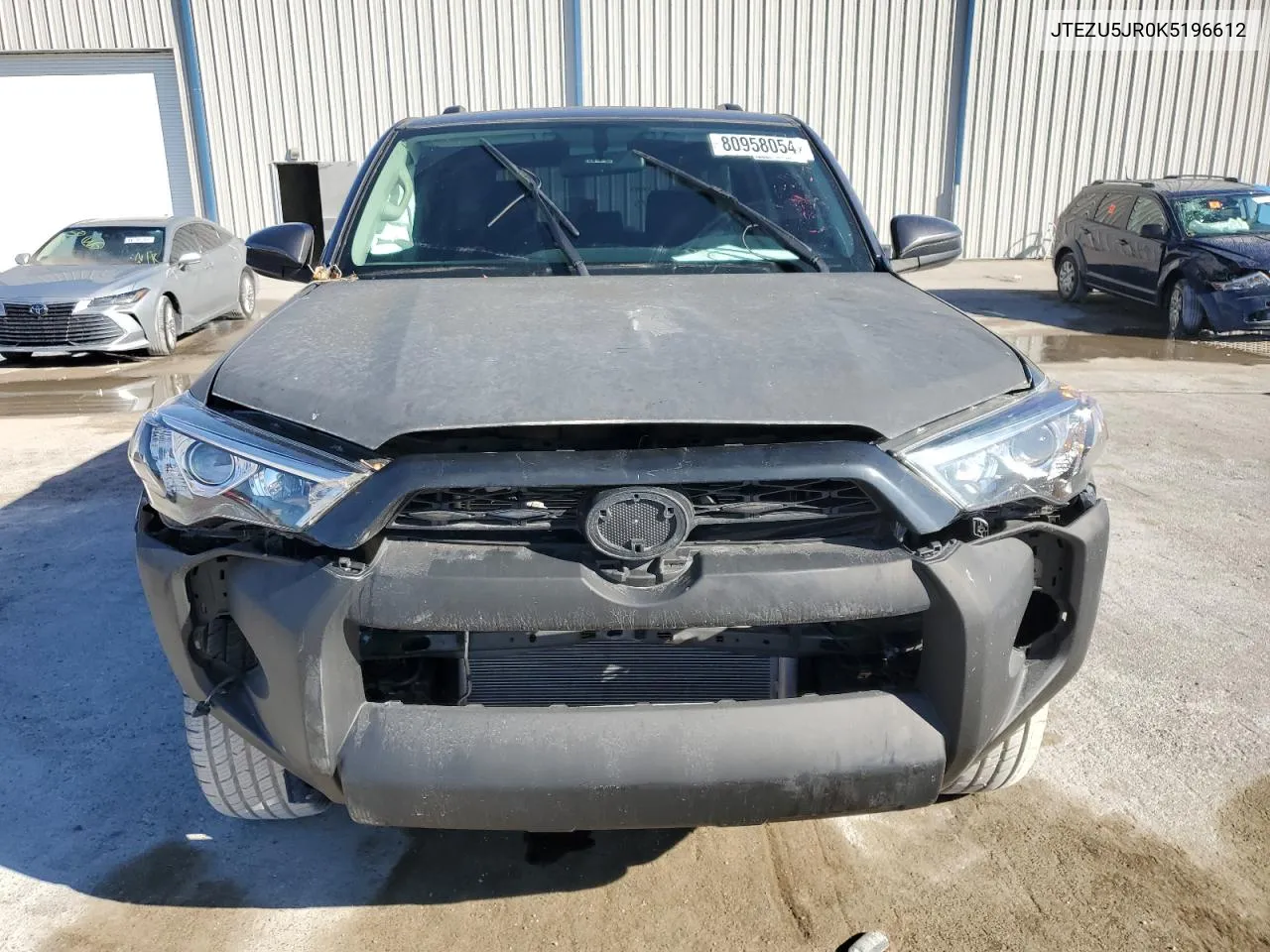 2019 Toyota 4Runner Sr5 VIN: JTEZU5JR0K5196612 Lot: 80958054