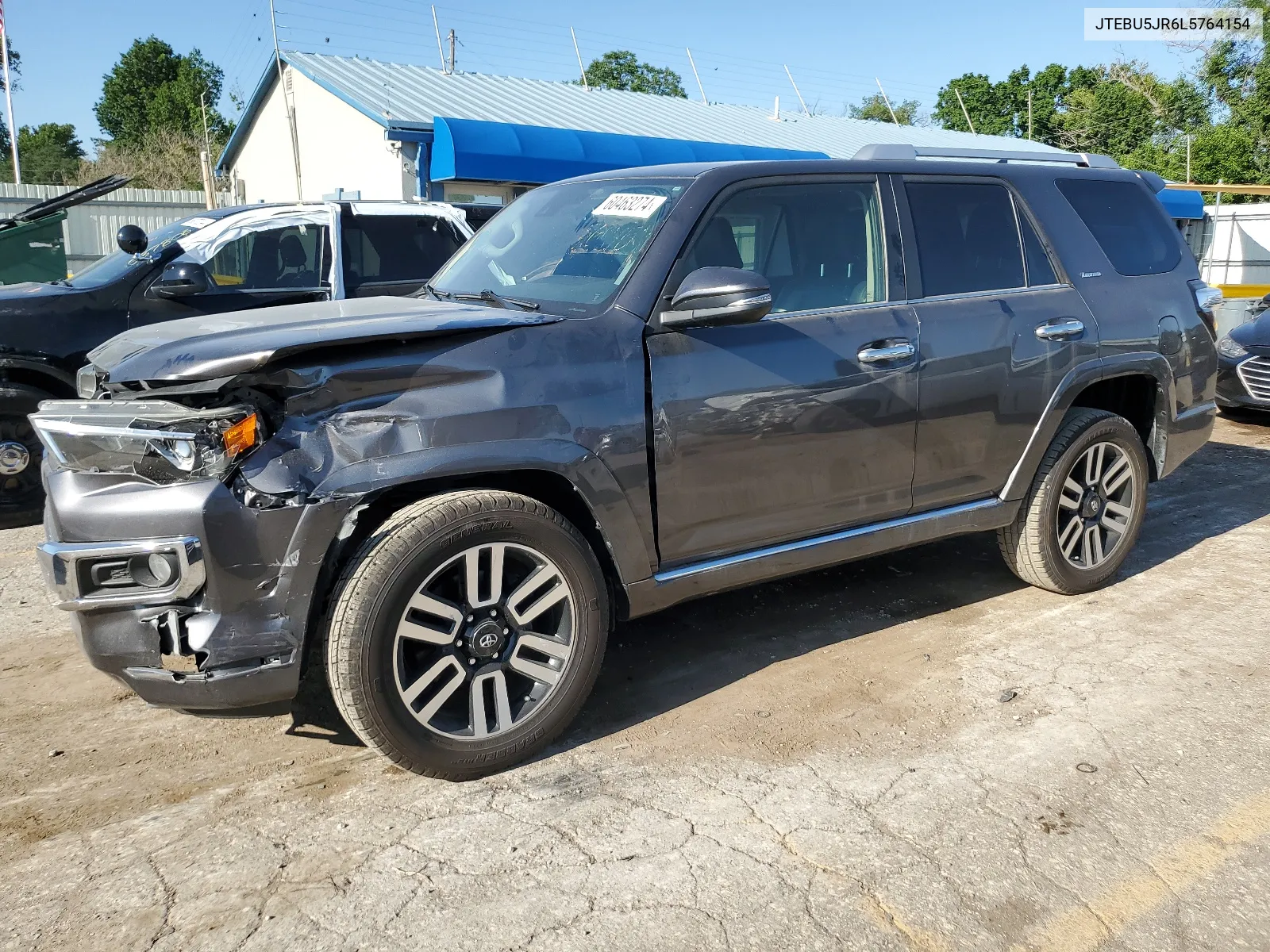 2020 Toyota 4Runner Sr5/Sr5 Premium VIN: JTEBU5JR6L5764154 Lot: 60463274