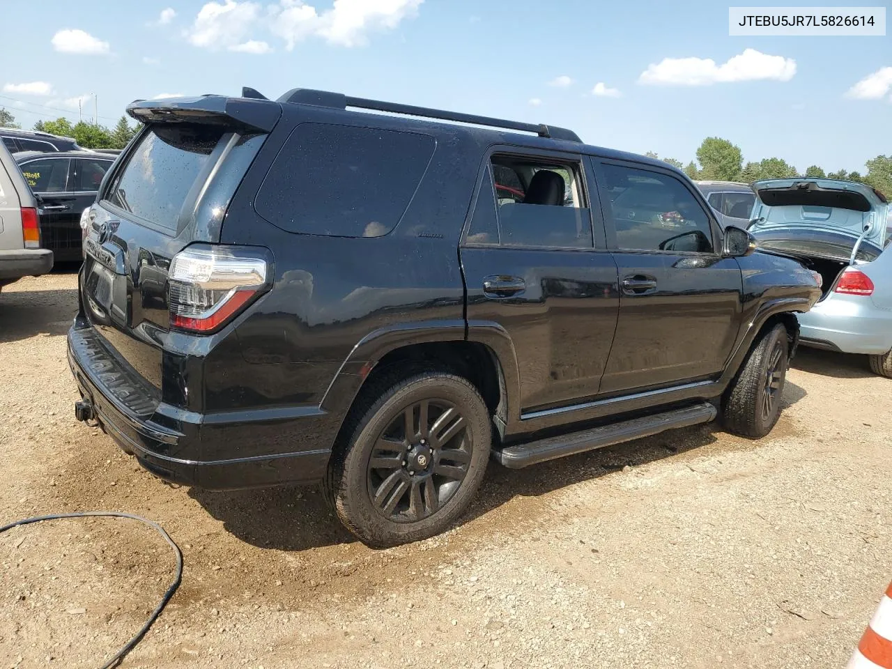 2020 Toyota 4Runner Sr5/Sr5 Premium VIN: JTEBU5JR7L5826614 Lot: 62762104