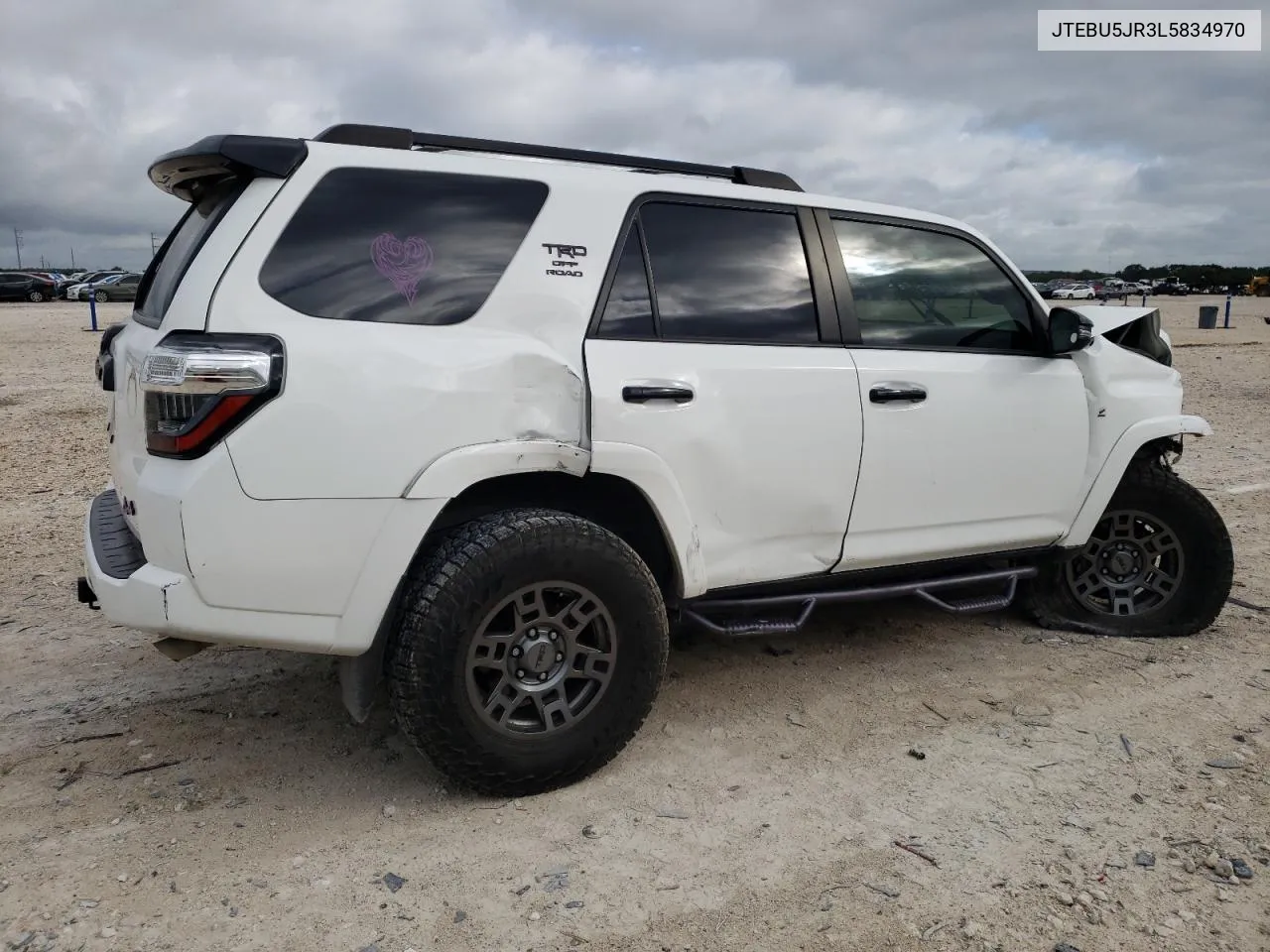 JTEBU5JR3L5834970 2020 Toyota 4Runner Sr5/Sr5 Premium