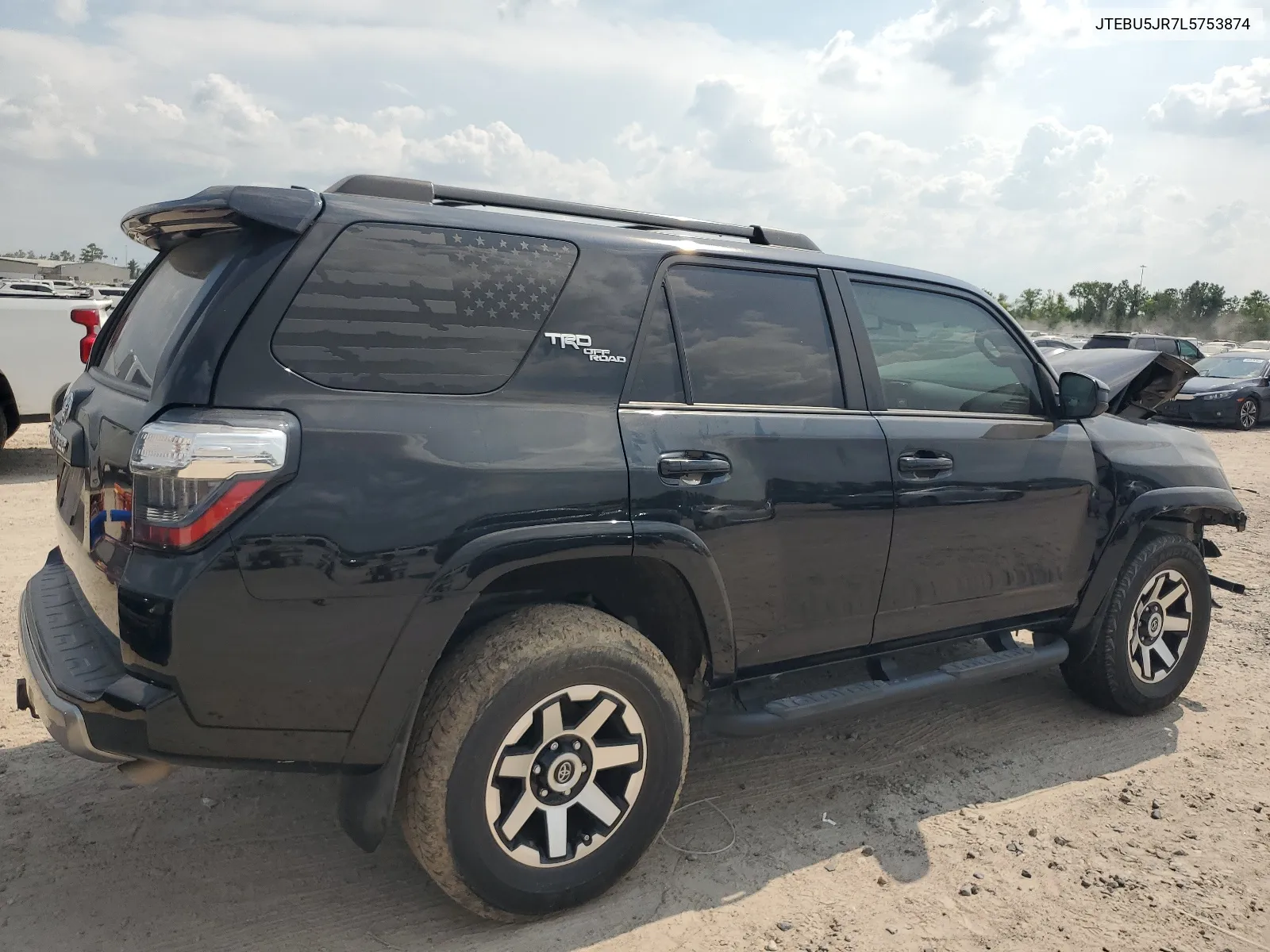 2020 Toyota 4Runner Sr5/Sr5 Premium VIN: JTEBU5JR7L5753874 Lot: 66757344