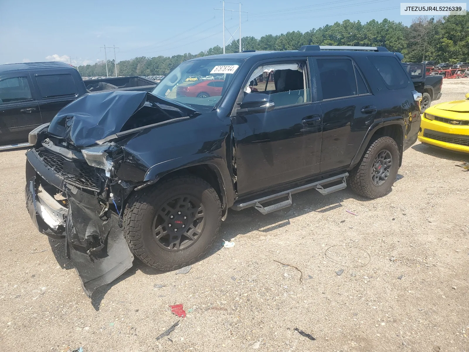 2020 Toyota 4Runner Sr5 VIN: JTEZU5JR4L5226339 Lot: 67878744