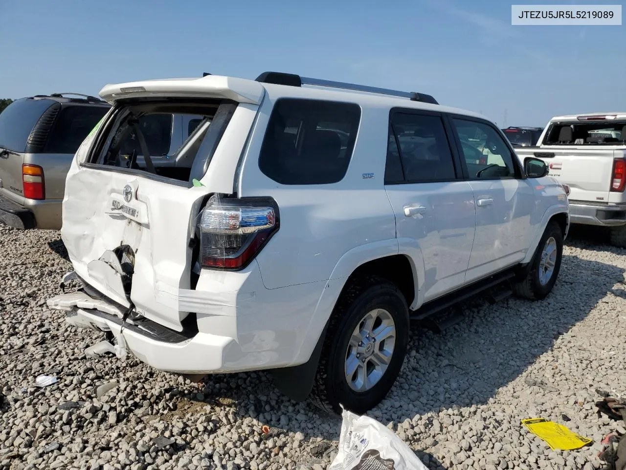 2020 Toyota 4Runner Sr5 VIN: JTEZU5JR5L5219089 Lot: 68670844