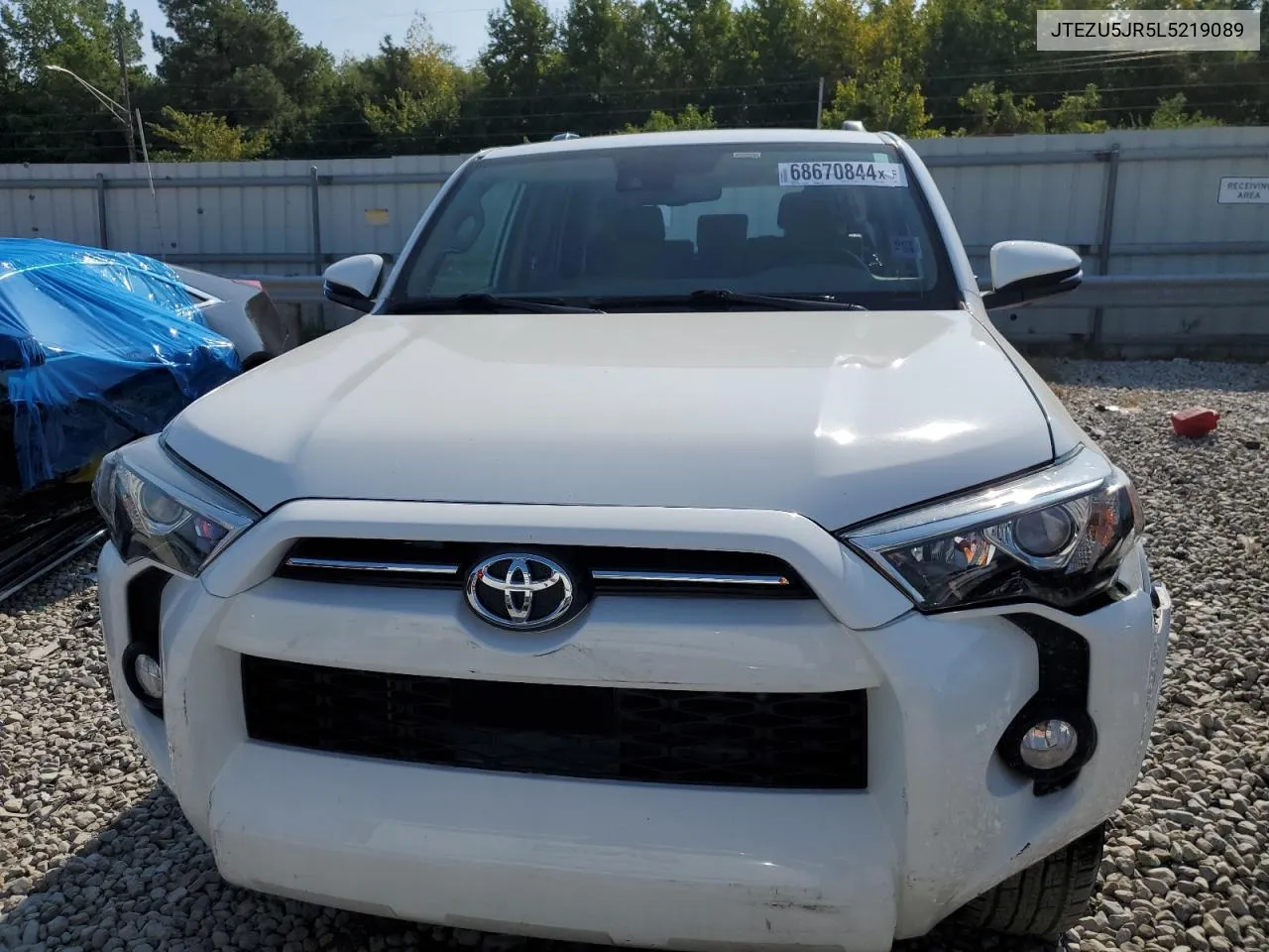 2020 Toyota 4Runner Sr5 VIN: JTEZU5JR5L5219089 Lot: 68670844