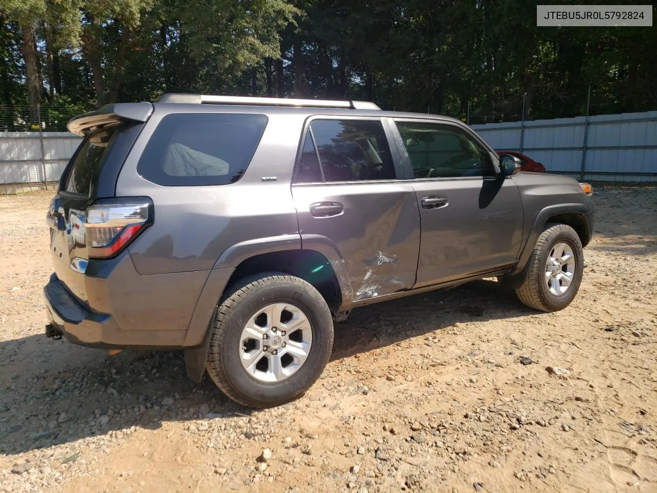 2020 Toyota 4Runner Sr5/Sr5 Premium VIN: JTEBU5JR0L5792824 Lot: 69148284