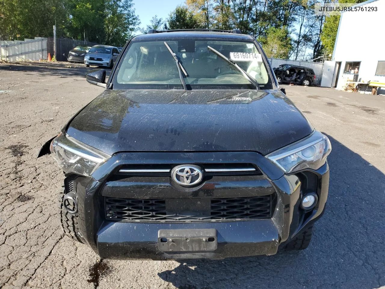 2020 Toyota 4Runner Sr5/Sr5 Premium VIN: JTEBU5JR5L5761293 Lot: 69160714