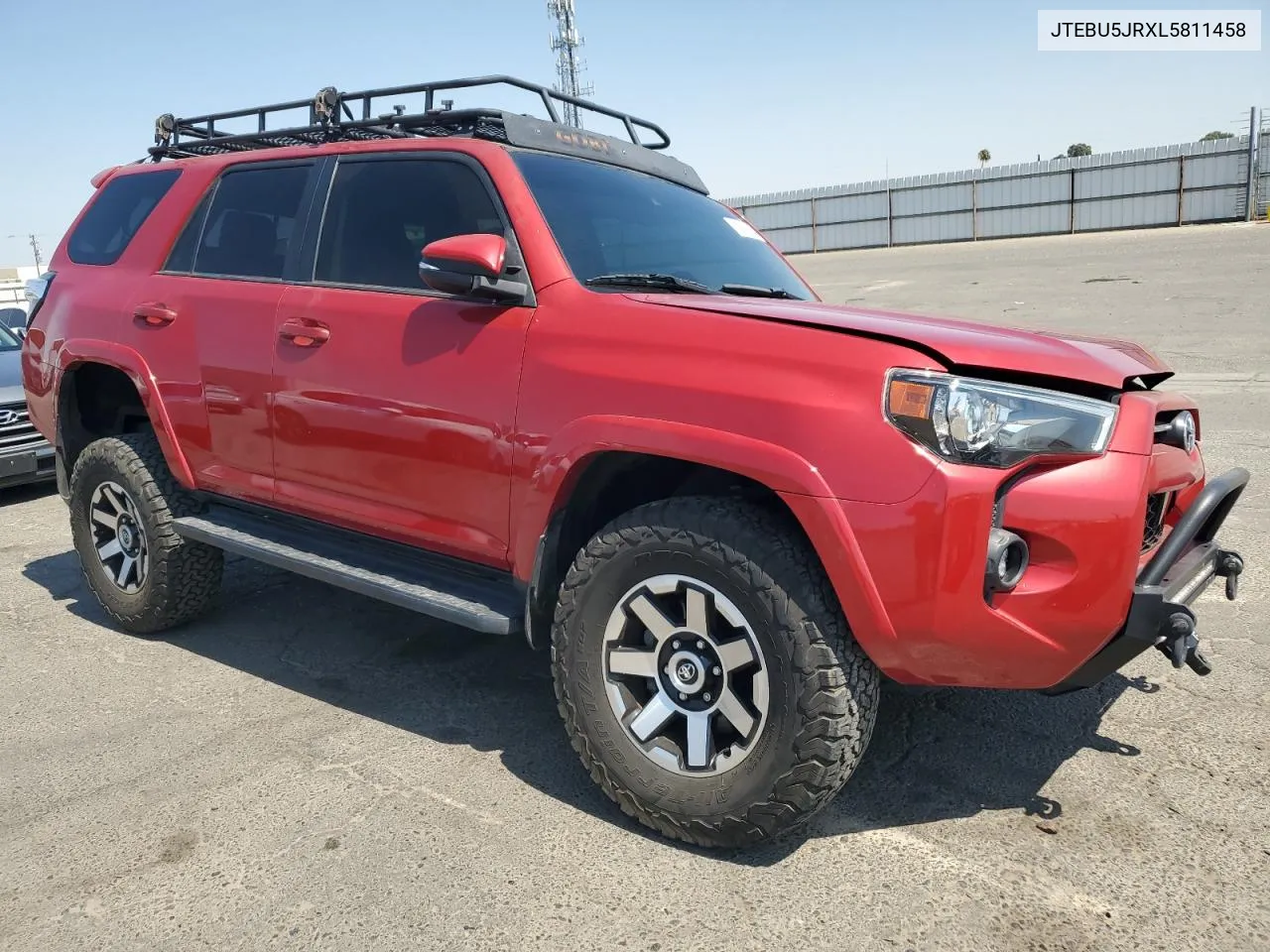 2020 Toyota 4Runner Sr5/Sr5 Premium VIN: JTEBU5JRXL5811458 Lot: 69985234