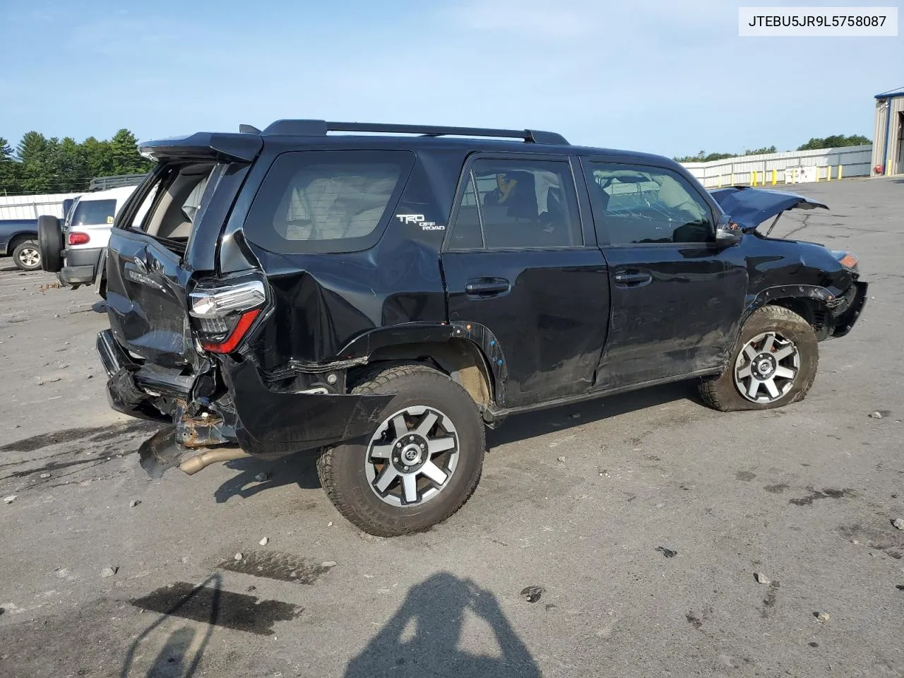 2020 Toyota 4Runner Sr5/Sr5 Premium VIN: JTEBU5JR9L5758087 Lot: 70965534