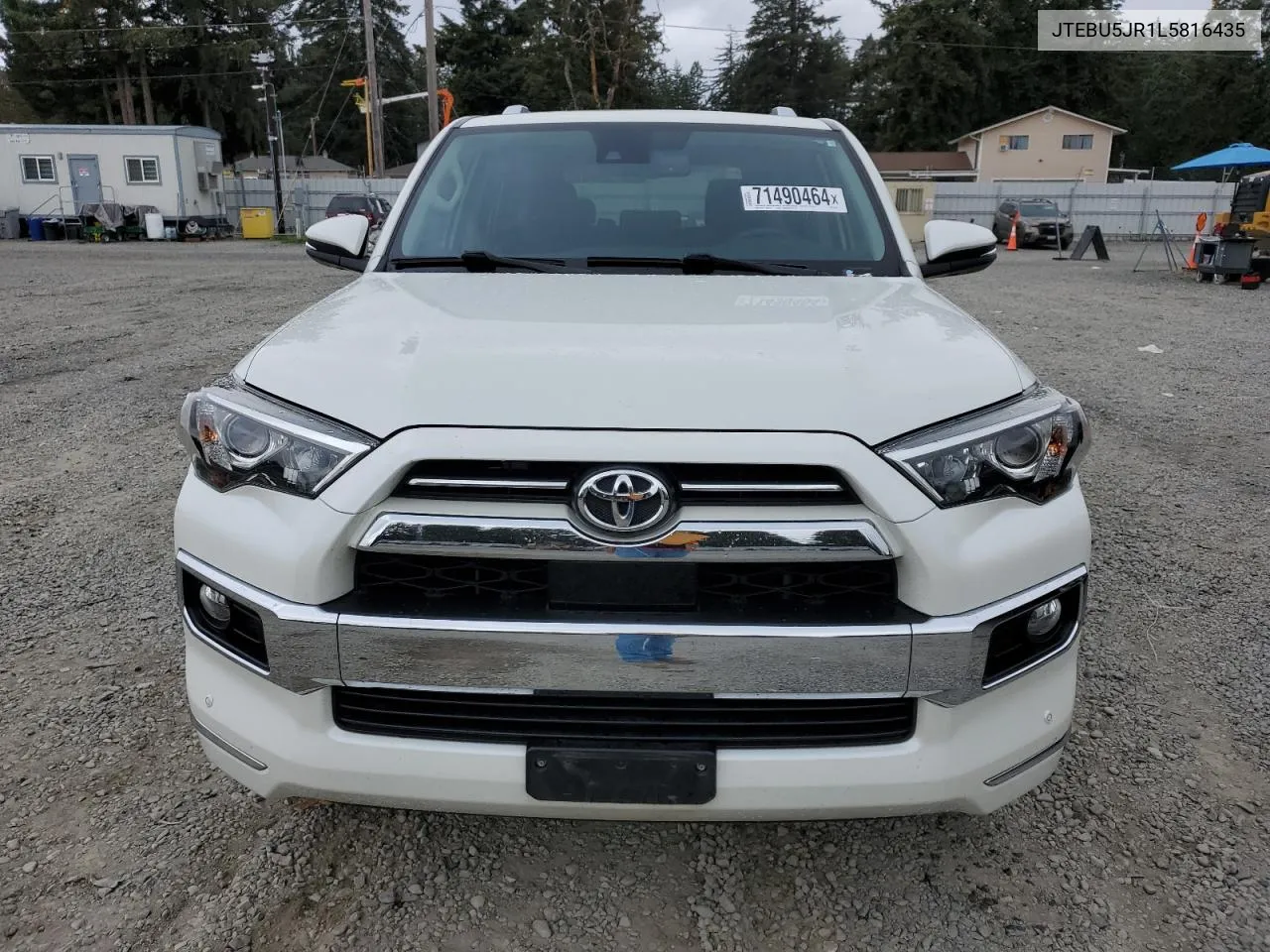 2020 Toyota 4Runner Sr5/Sr5 Premium VIN: JTEBU5JR1L5816435 Lot: 71490464