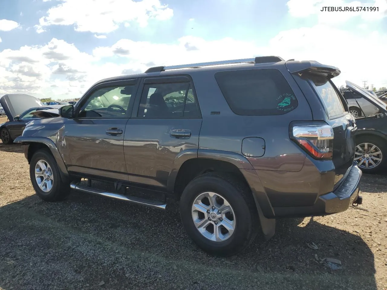 2020 Toyota 4Runner Sr5/Sr5 Premium VIN: JTEBU5JR6L5741991 Lot: 71635694