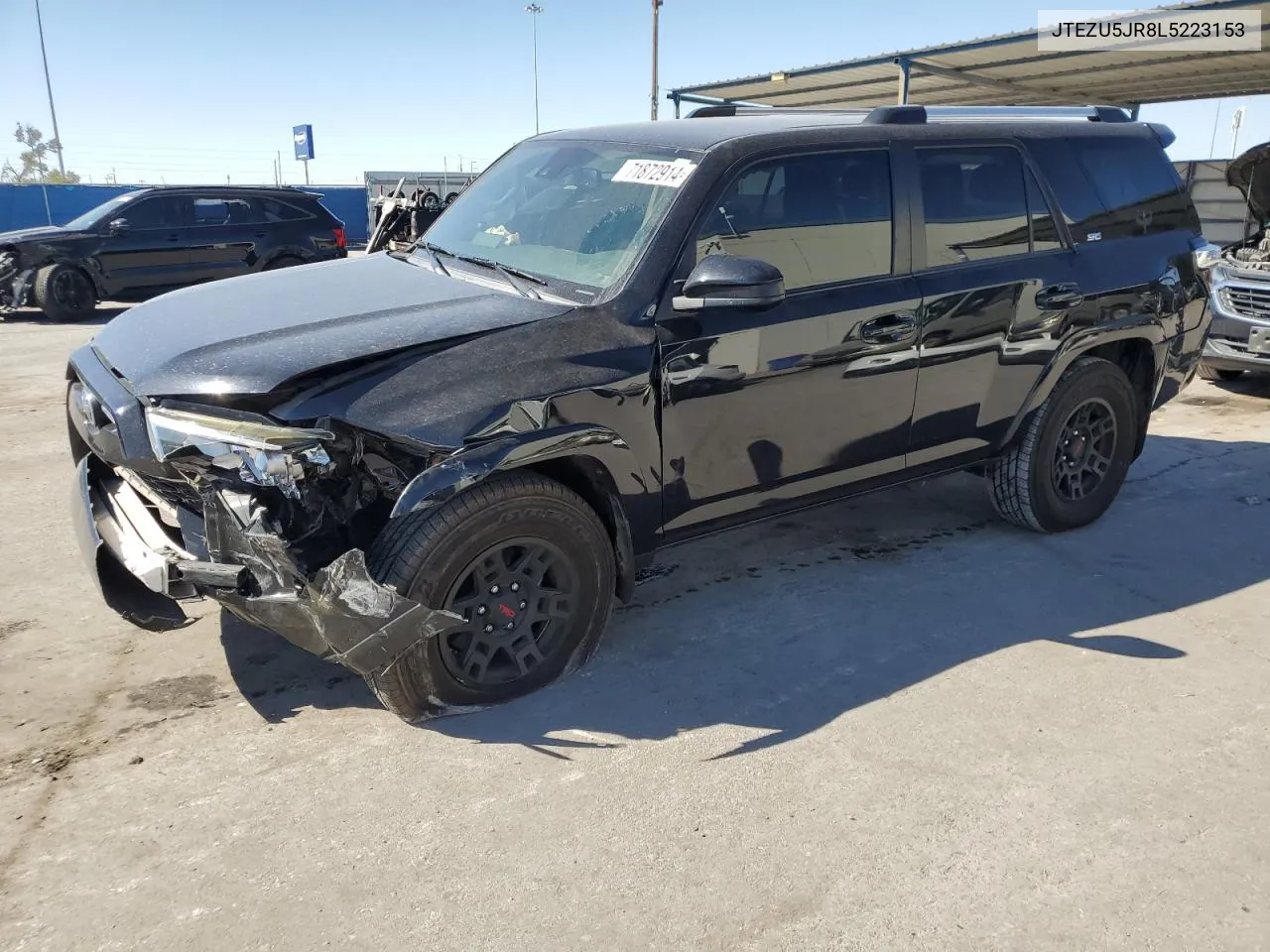 2020 Toyota 4Runner Sr5 VIN: JTEZU5JR8L5223153 Lot: 71872914