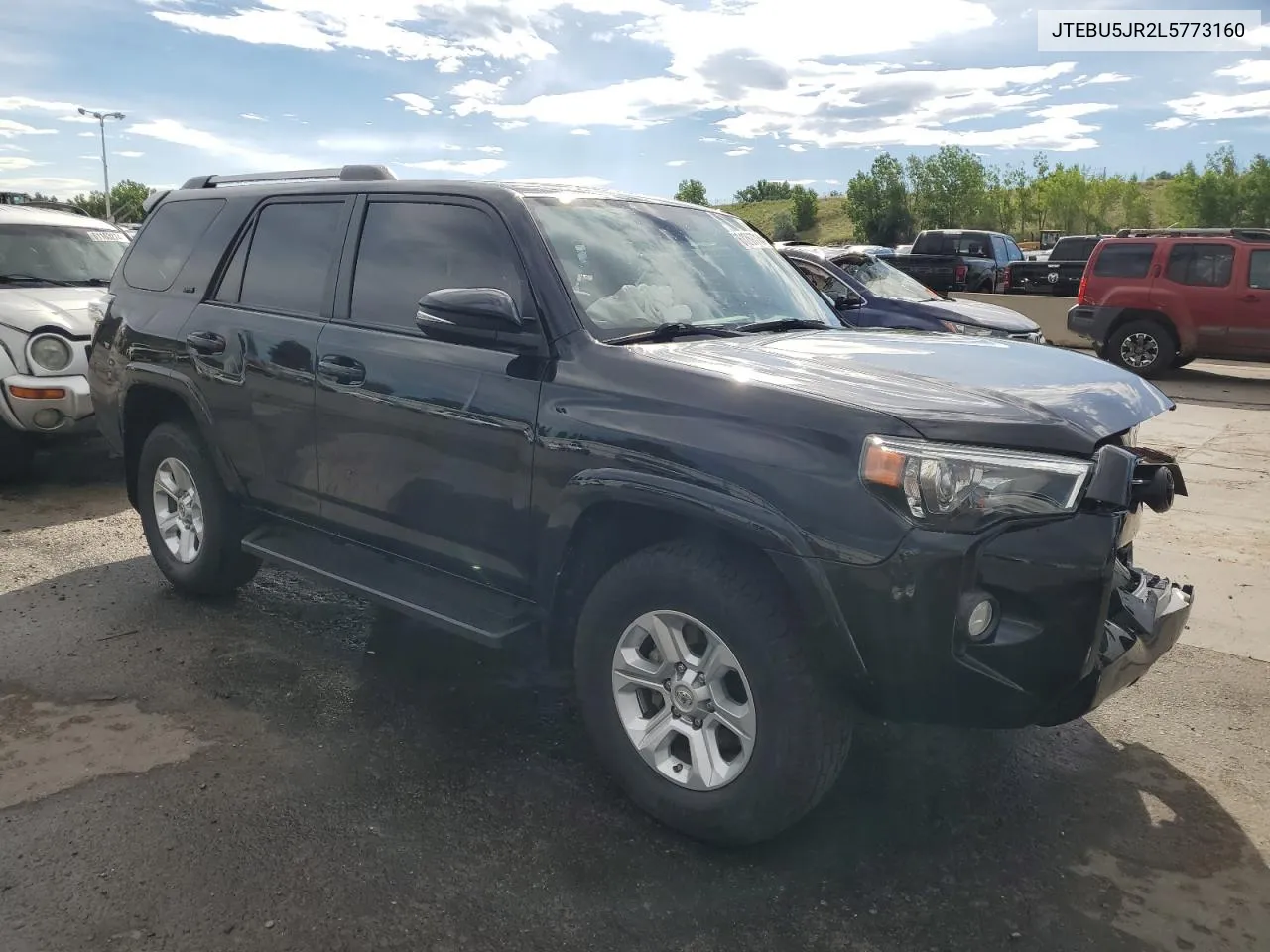 2020 Toyota 4Runner Sr5/Sr5 Premium VIN: JTEBU5JR2L5773160 Lot: 72778554