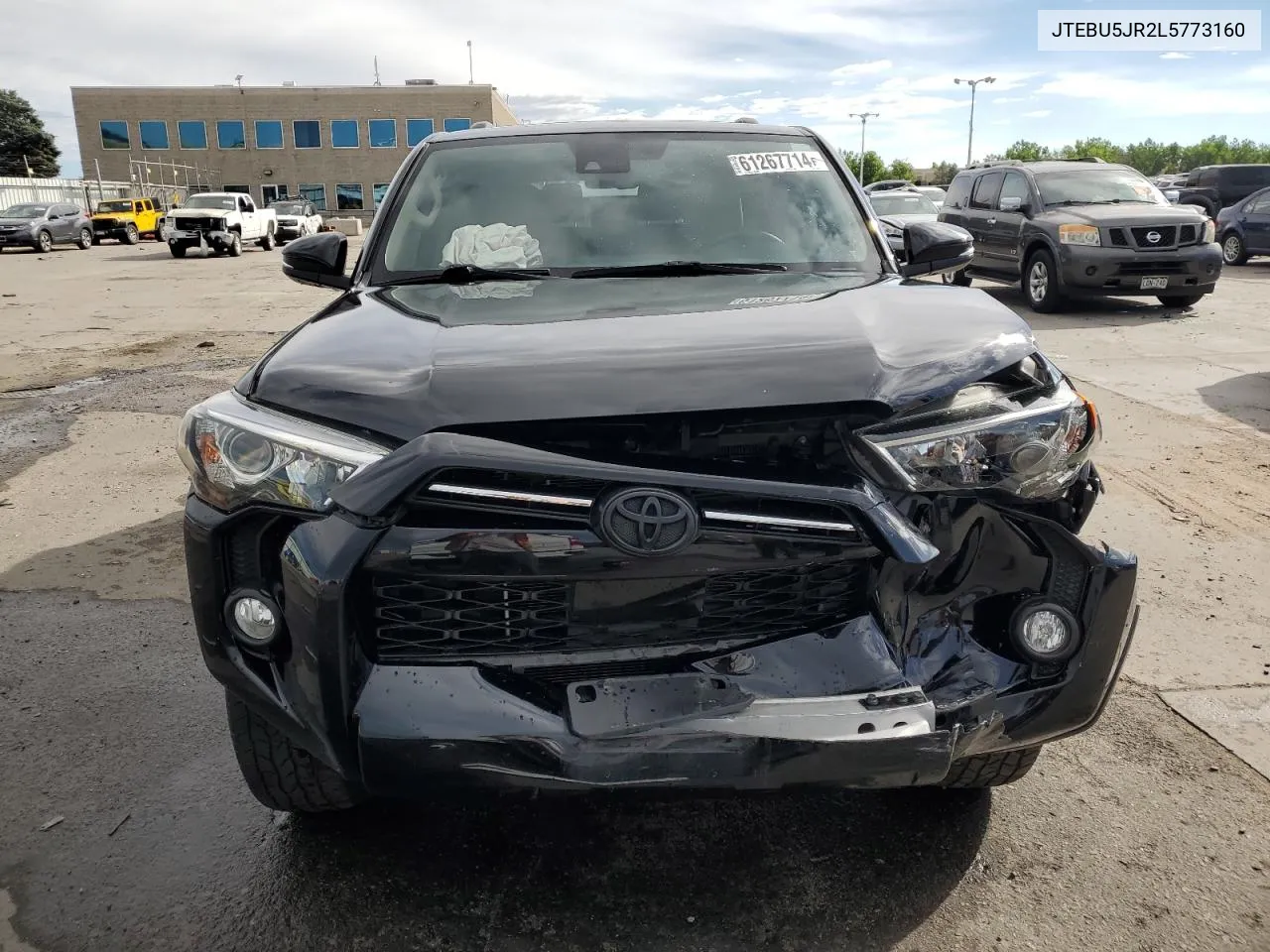 2020 Toyota 4Runner Sr5/Sr5 Premium VIN: JTEBU5JR2L5773160 Lot: 72778554