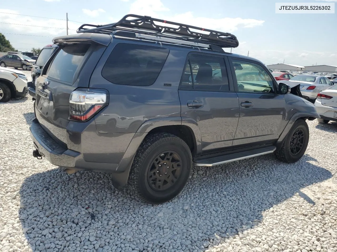 2020 Toyota 4Runner Sr5 VIN: JTEZU5JR3L5226302 Lot: 72850574