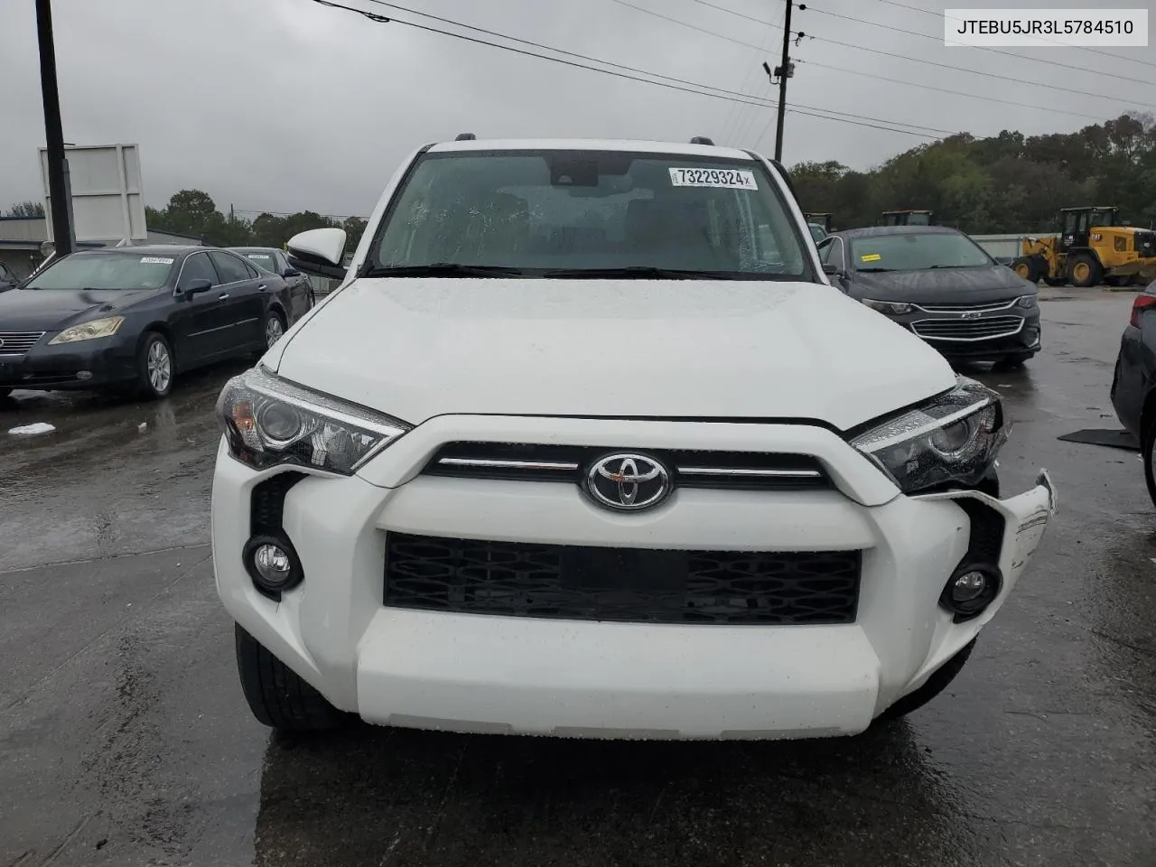 2020 Toyota 4Runner Sr5/Sr5 Premium VIN: JTEBU5JR3L5784510 Lot: 73229324