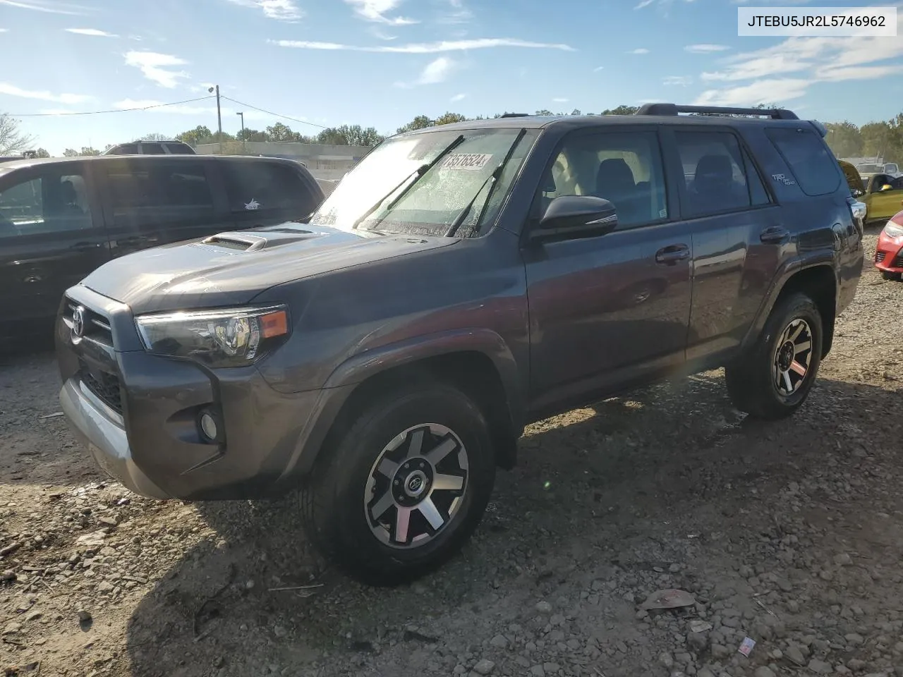 2020 Toyota 4Runner Sr5/Sr5 Premium VIN: JTEBU5JR2L5746962 Lot: 73576524