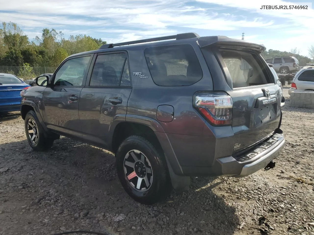 2020 Toyota 4Runner Sr5/Sr5 Premium VIN: JTEBU5JR2L5746962 Lot: 73576524