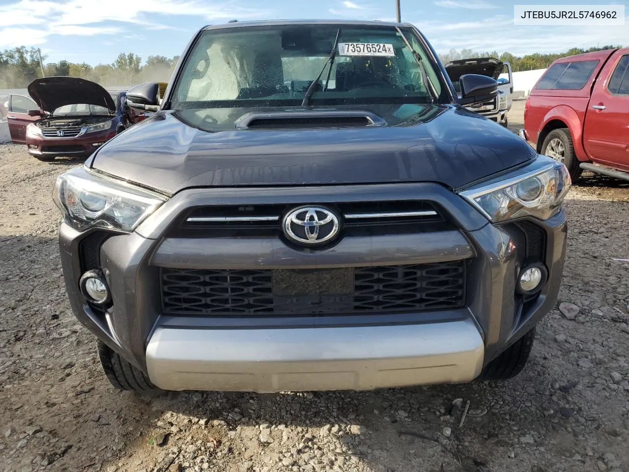 2020 Toyota 4Runner Sr5/Sr5 Premium VIN: JTEBU5JR2L5746962 Lot: 73576524