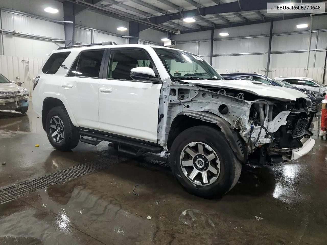 2020 Toyota 4Runner Sr5/Sr5 Premium VIN: JTEBU5JR6L5770648 Lot: 73957234