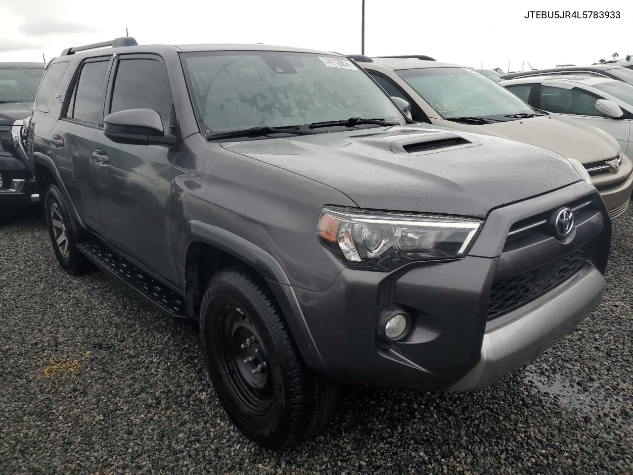 2020 Toyota 4Runner Sr5/Sr5 Premium VIN: JTEBU5JR4L5783933 Lot: 74113654