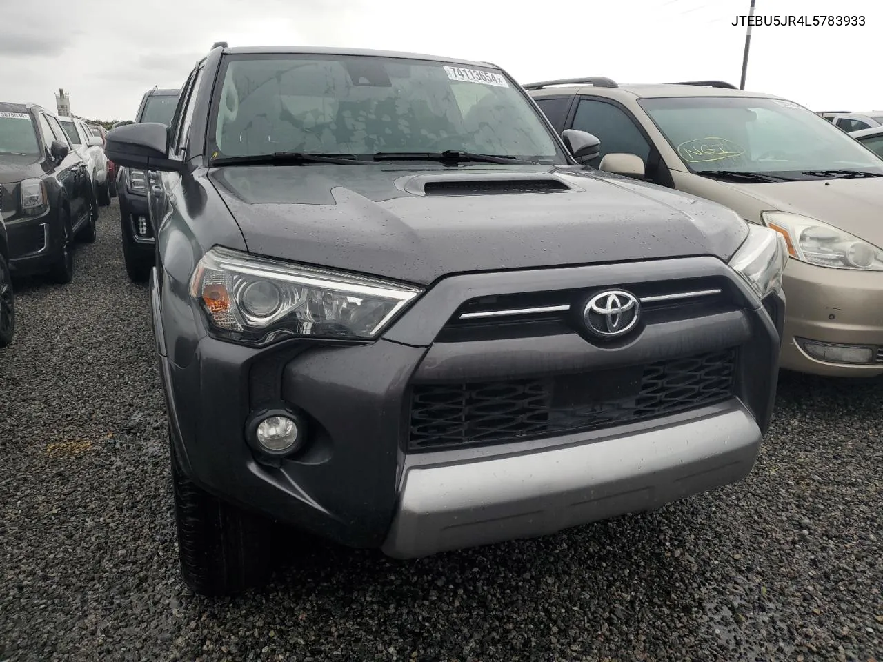 2020 Toyota 4Runner Sr5/Sr5 Premium VIN: JTEBU5JR4L5783933 Lot: 74113654