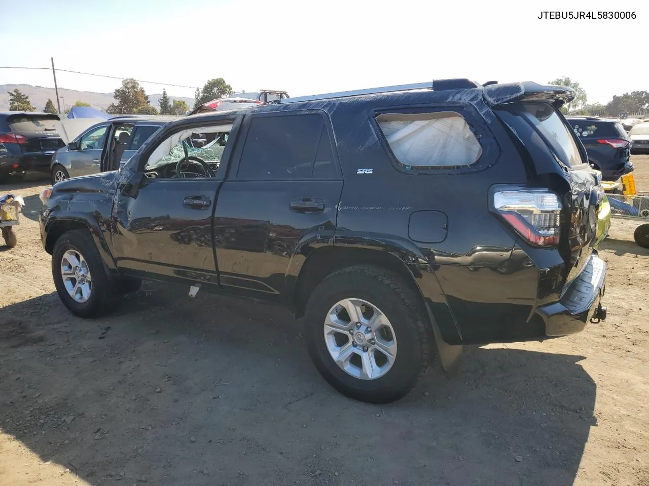 2020 Toyota 4Runner Sr5/Sr5 Premium VIN: JTEBU5JR4L5830006 Lot: 74116814