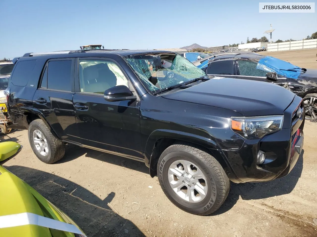 2020 Toyota 4Runner Sr5/Sr5 Premium VIN: JTEBU5JR4L5830006 Lot: 74116814