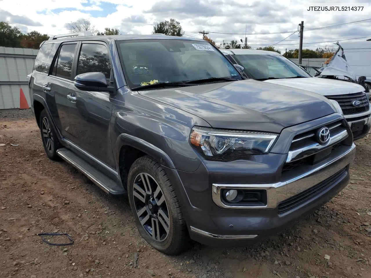 2020 Toyota 4Runner Sr5 VIN: JTEZU5JR7L5214377 Lot: 75075624