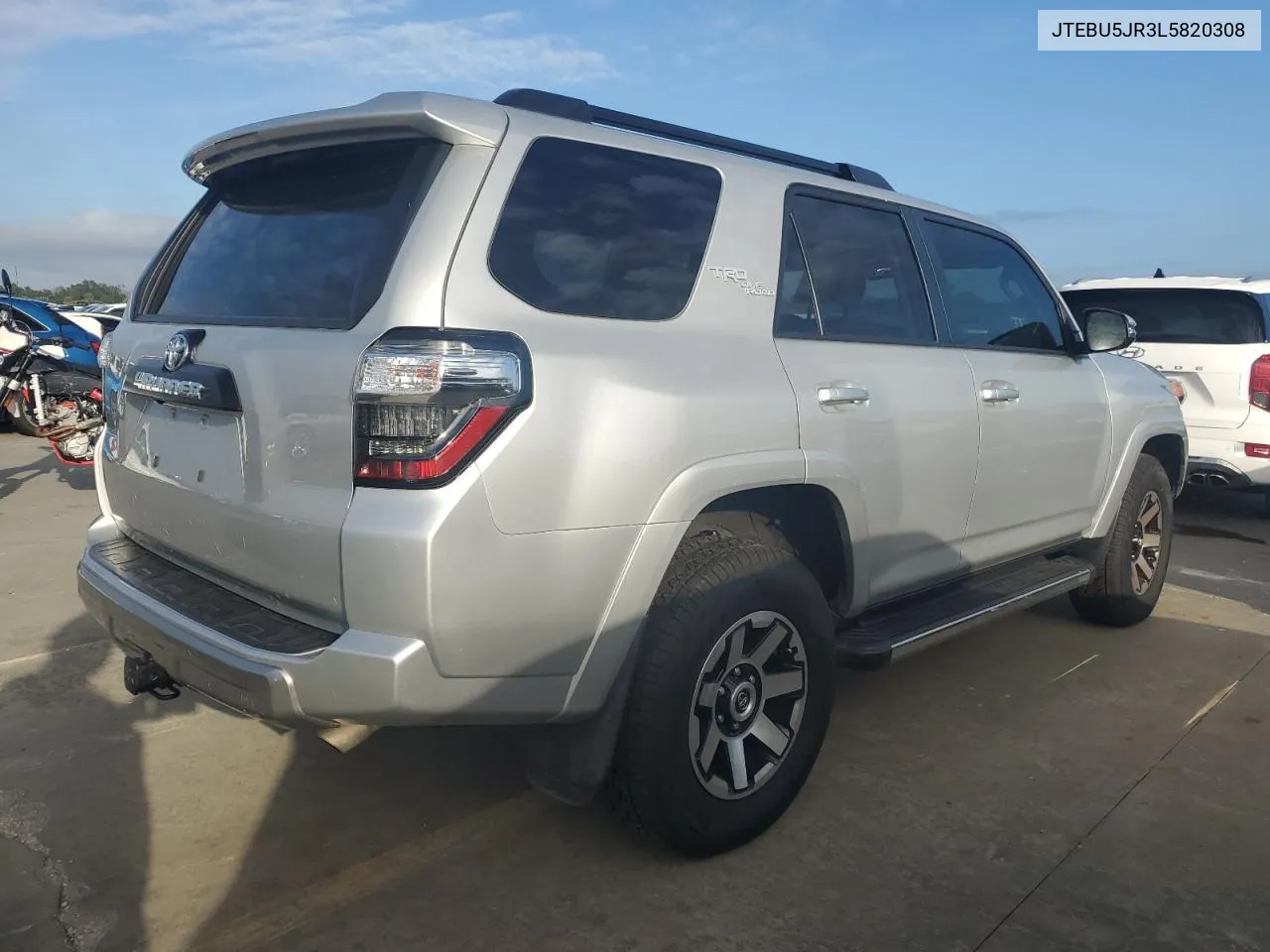 2020 Toyota 4Runner Sr5/Sr5 Premium VIN: JTEBU5JR3L5820308 Lot: 75114684