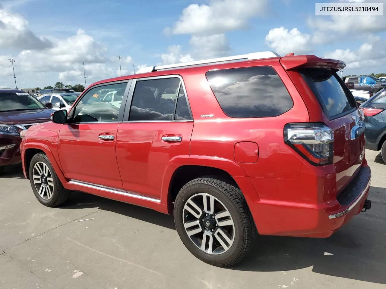 2020 Toyota 4Runner Sr5 VIN: JTEZU5JR9L5218494 Lot: 75168474