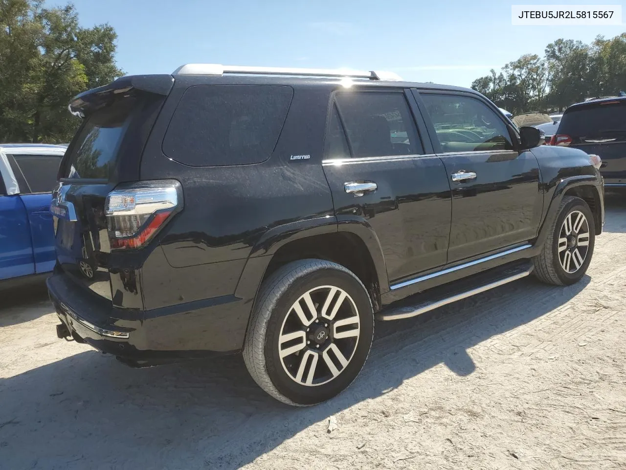 2020 Toyota 4Runner Sr5/Sr5 Premium VIN: JTEBU5JR2L5815567 Lot: 75474204