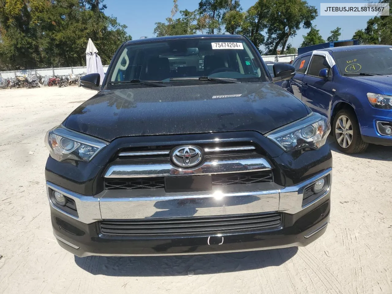 2020 Toyota 4Runner Sr5/Sr5 Premium VIN: JTEBU5JR2L5815567 Lot: 75474204