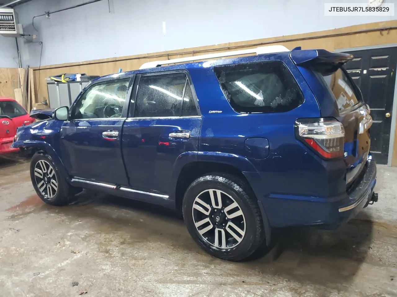 2020 Toyota 4Runner Sr5/Sr5 Premium VIN: JTEBU5JR7L5835829 Lot: 77537284