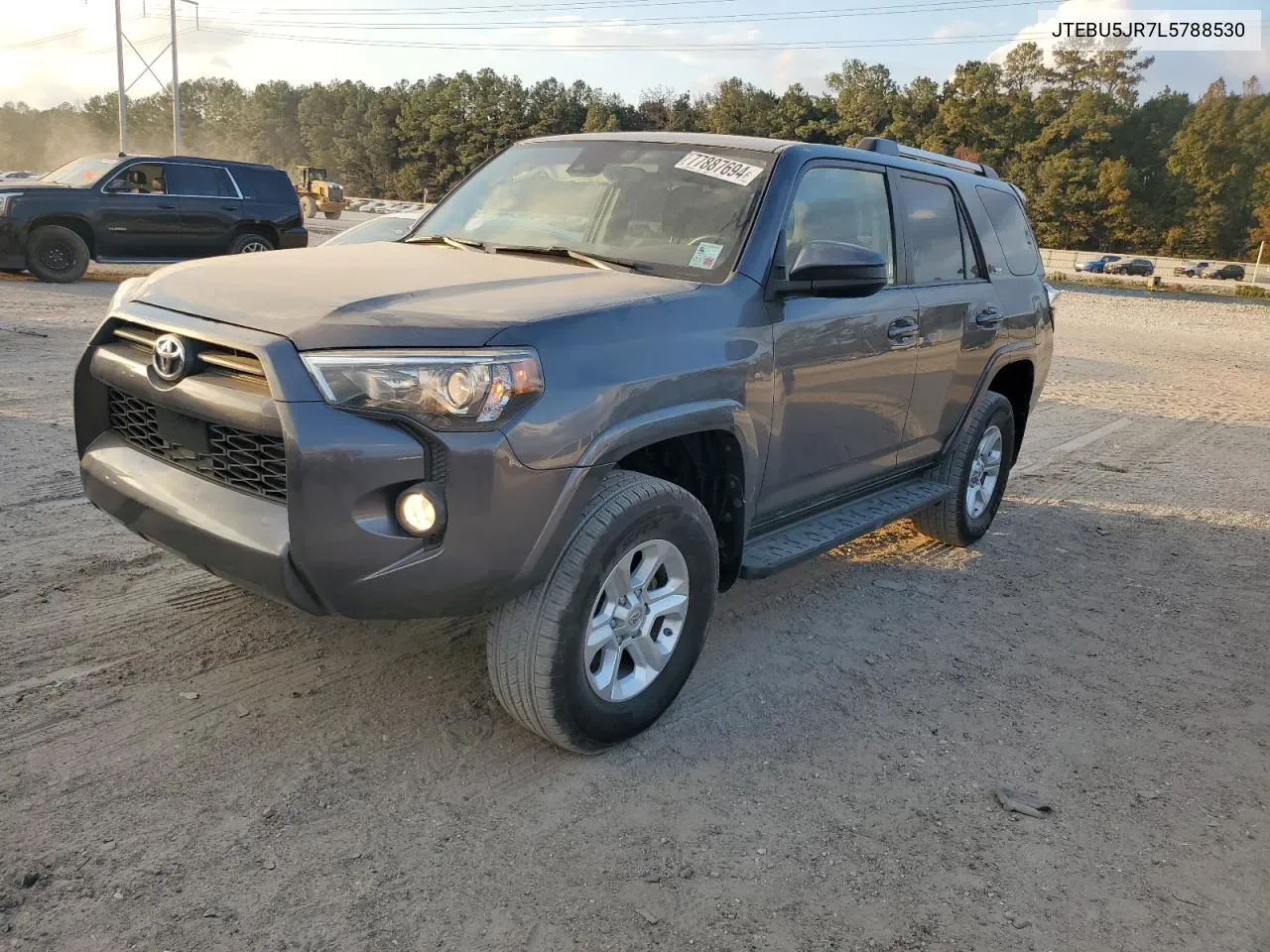 2020 Toyota 4Runner Sr5/Sr5 Premium VIN: JTEBU5JR7L5788530 Lot: 77887694