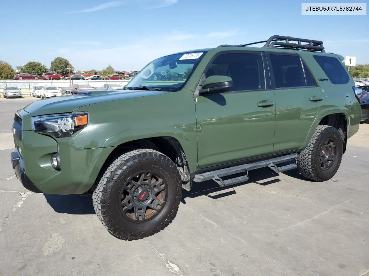 2020 Toyota 4Runner Sr5/Sr5 Premium VIN: JTEBU5JR7L5782744 Lot: 78316724