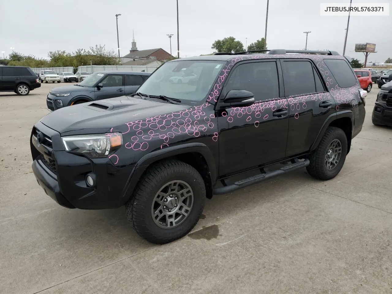 2020 Toyota 4Runner Sr5/Sr5 Premium VIN: JTEBU5JR9L5763371 Lot: 78333834