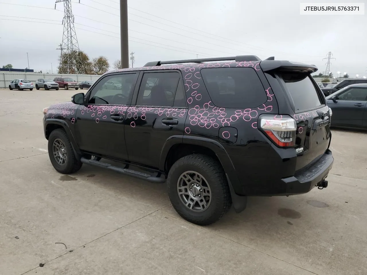 2020 Toyota 4Runner Sr5/Sr5 Premium VIN: JTEBU5JR9L5763371 Lot: 78333834