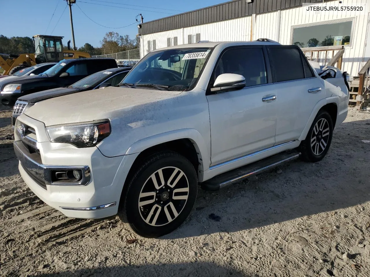 2020 Toyota 4Runner Sr5/Sr5 Premium VIN: JTEBU5JR9L5755920 Lot: 78355614