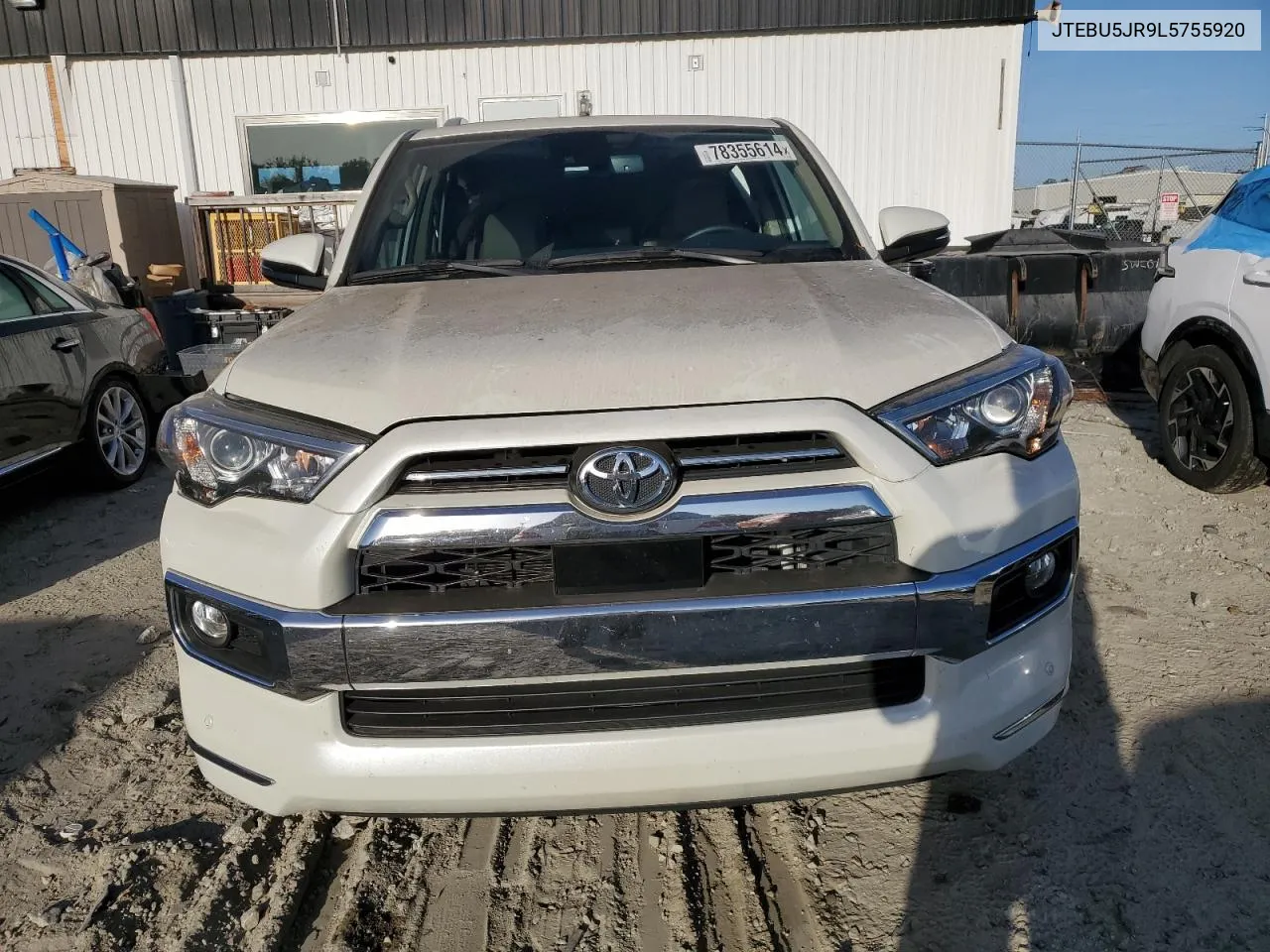 2020 Toyota 4Runner Sr5/Sr5 Premium VIN: JTEBU5JR9L5755920 Lot: 78355614