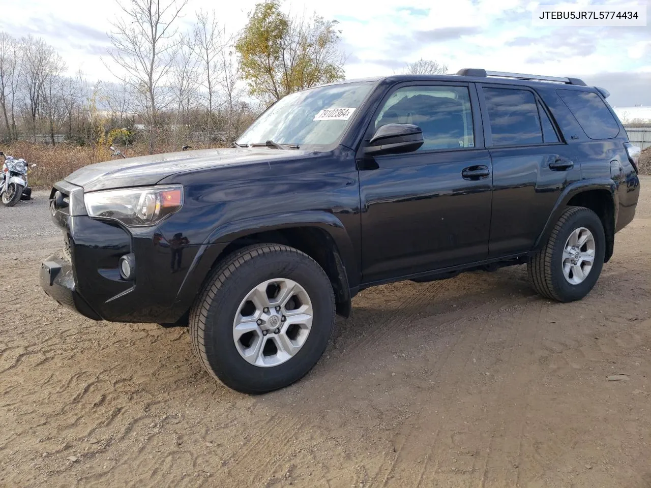 2020 Toyota 4Runner Sr5/Sr5 Premium VIN: JTEBU5JR7L5774434 Lot: 79102364