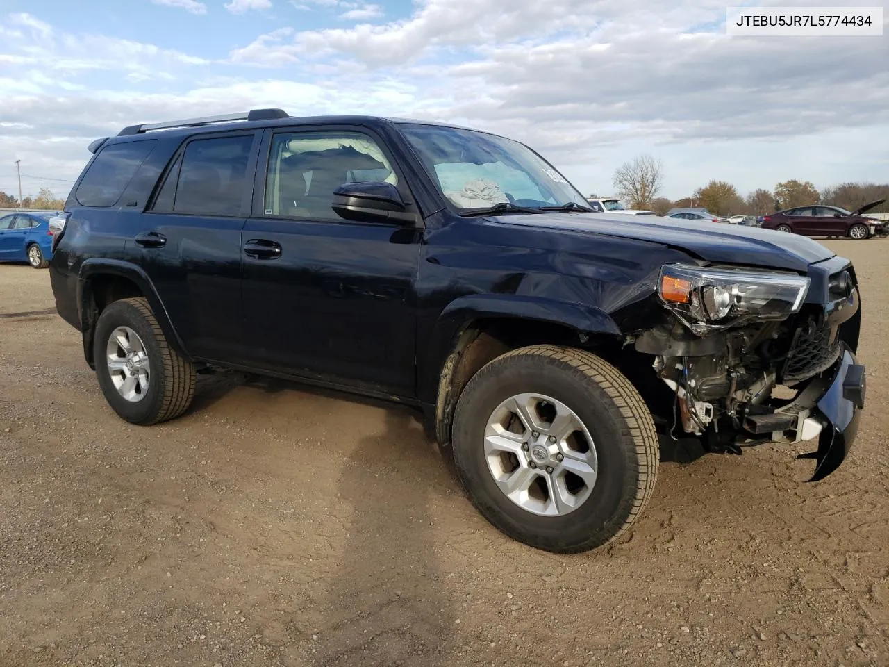 2020 Toyota 4Runner Sr5/Sr5 Premium VIN: JTEBU5JR7L5774434 Lot: 79102364